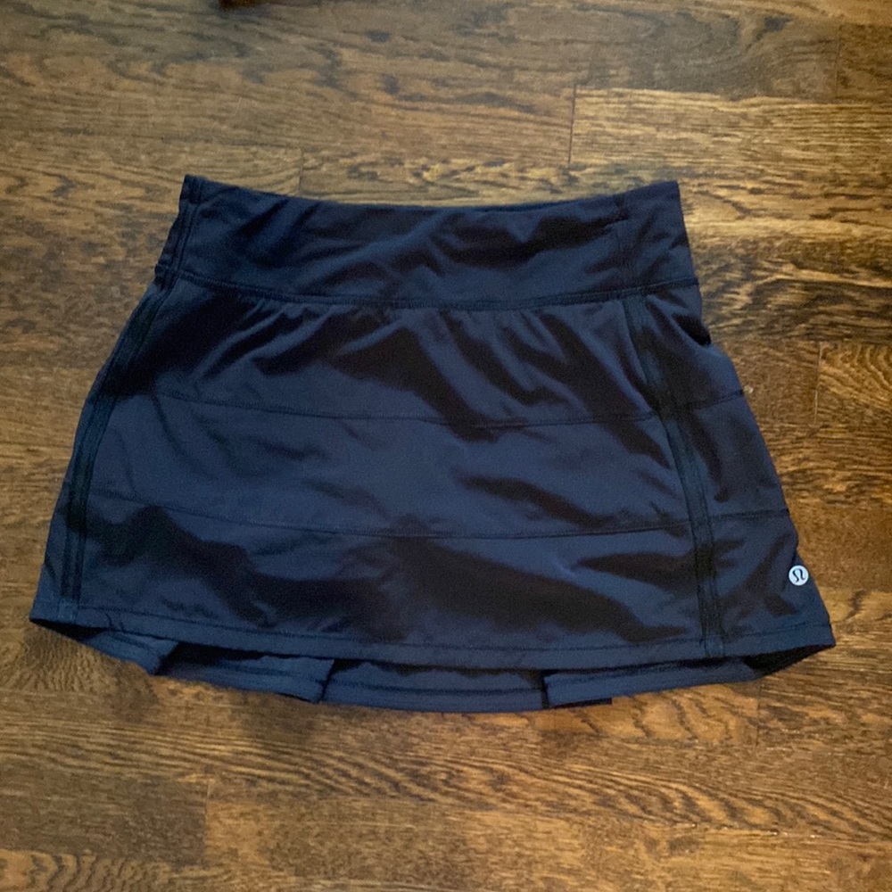Lululemon Pace Rival MR Skirt LONG in black